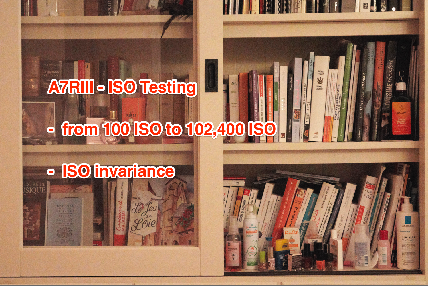 A7RIII vs A7RII – ISO testing