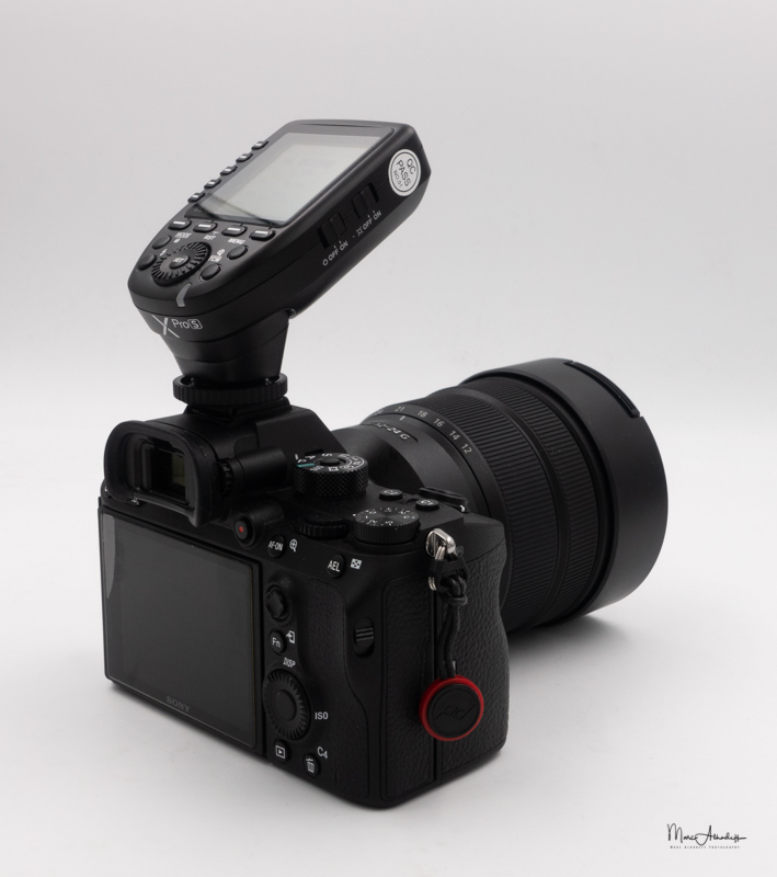 Godox XPro radio trigger for flashes