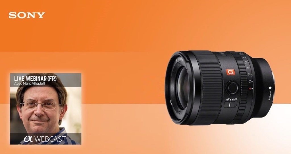 Webinaire  : Le Sony 35mm F1.4 GM
