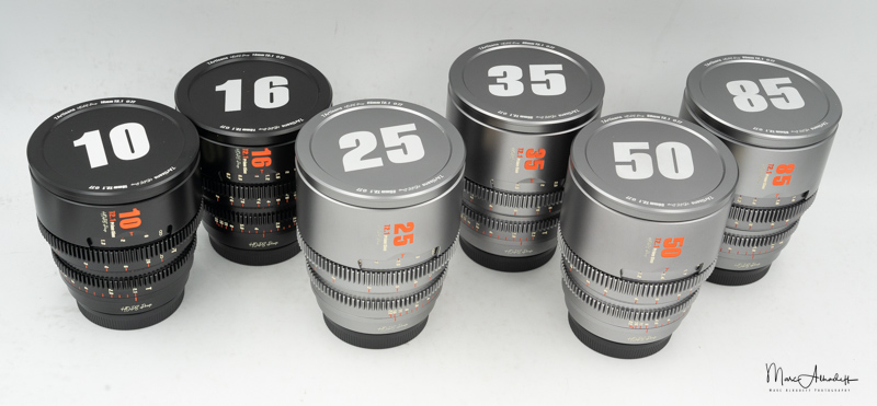 7 Artisans Hope Cine S35 lenses